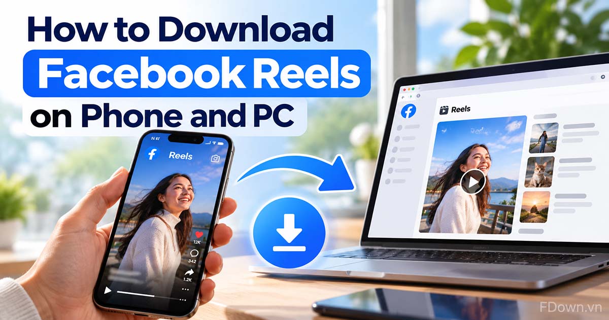 How to Download Facebook Reels on Phone and PC