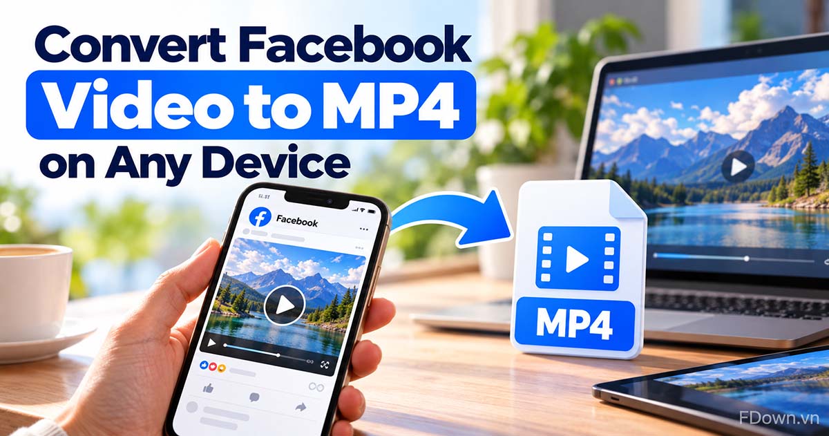 How to Convert a Facebook Video to MP4 on Any Device