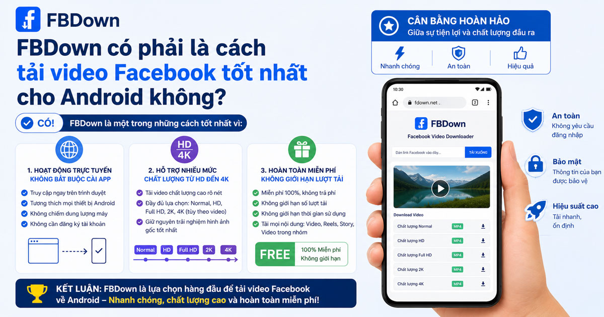 FBDown có tốt nhất cho Android không